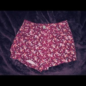 High Wasted “So” Jean Shorts